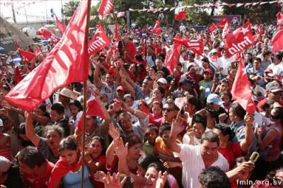 La ventaja del FMLN para las elecciones de 2009