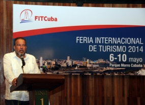 Resaltan incremento turístico cubano en inicio de FITCuba 2014