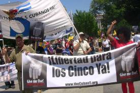 Redoblar solidaridad mundial con Los Cinco, un llamado desde Cuba