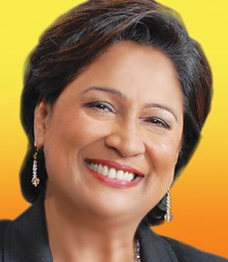 Kamla Persad Bissessar por la continuidad en Trinidad y Tobago
