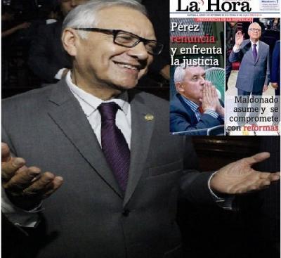 Saldo de Gobierno de transición en entre dichos en Guatemala