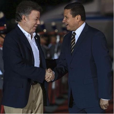 Presidente de Colombia inicia en Guatemala gira por Centroamérica