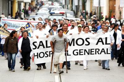 Crisis de salud pública motiva nueva protesta ciudadana en Guatemala