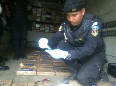 Confirman mayor decomiso de drogas en cinco años en Guatemala