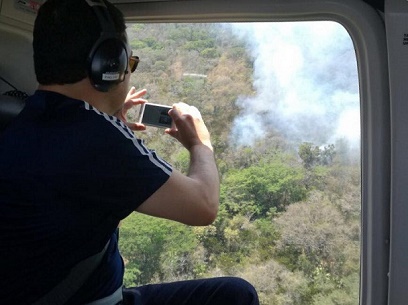Guatemala agradece apoyo de Honduras en sofocación de incendios
