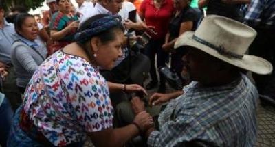 Ganadoras del Nobel se solidarizan con la resistencia antiminera en Guatemala